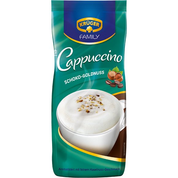 KRÜGER Cappuccino Schoko Goldnuss