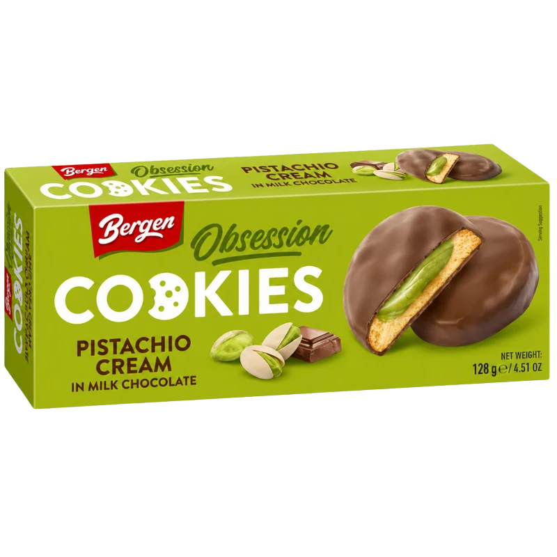 Bergen Obsession Cookies Pistachio Cream