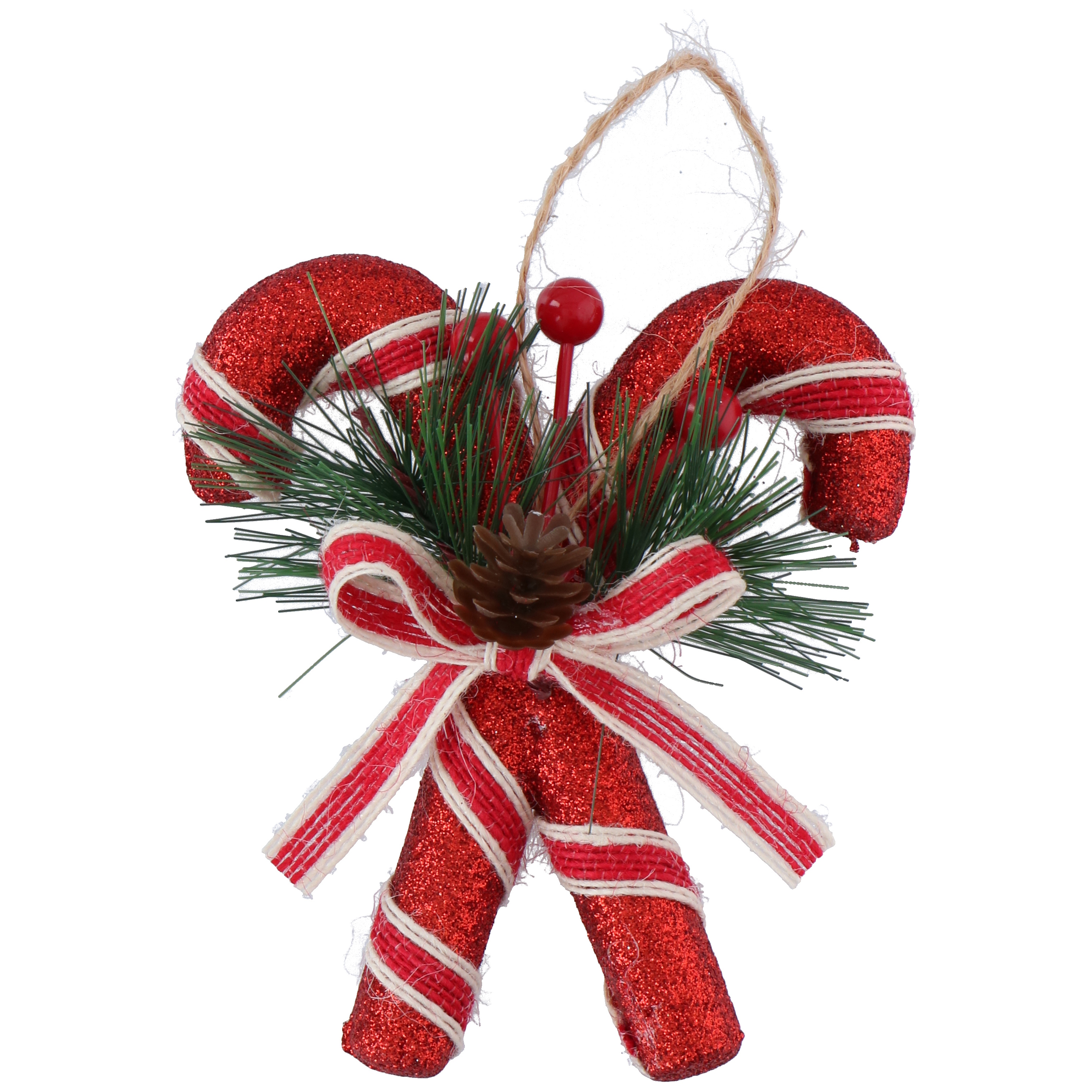 Christmas Gifts Ornament Candy Cane Rood