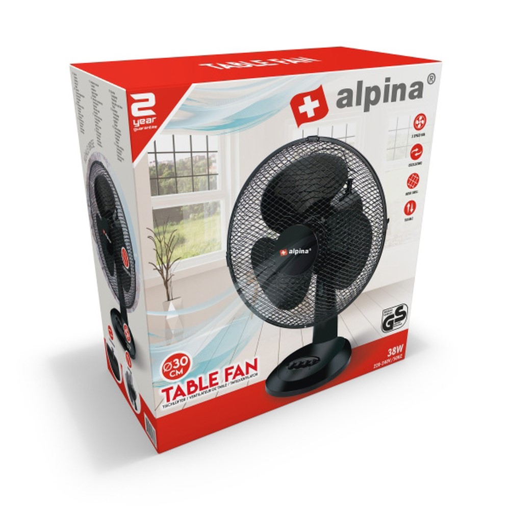 Alpina Tafelventilator 38W