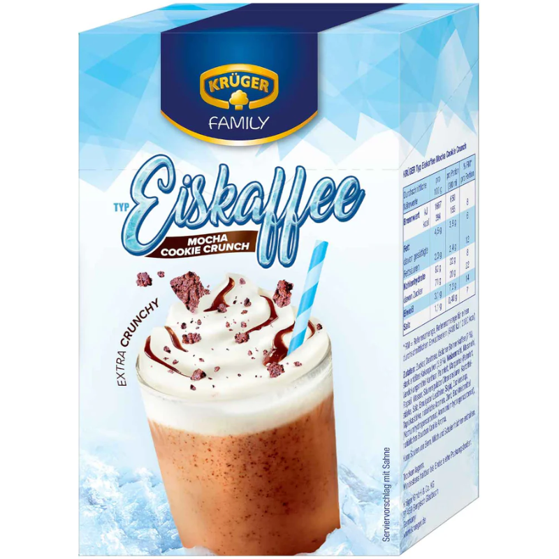 KRÜGER Eiskaffee Mokka Cookie Crunch