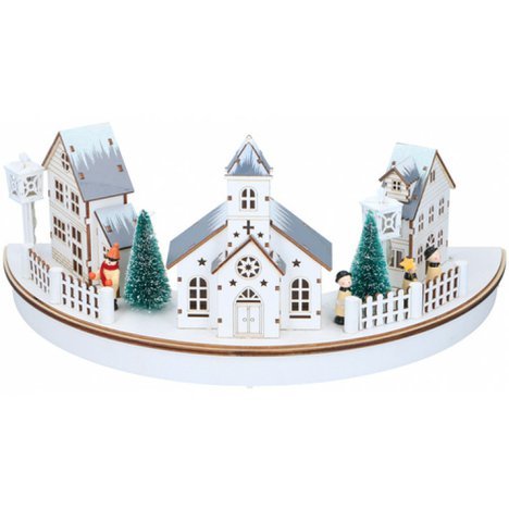 Kerst Decoratie Dorp Met Led 2