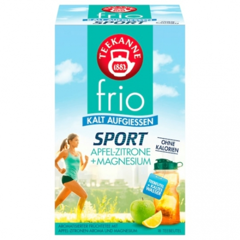 Teekanne Frio Sport Apfel Zitrone