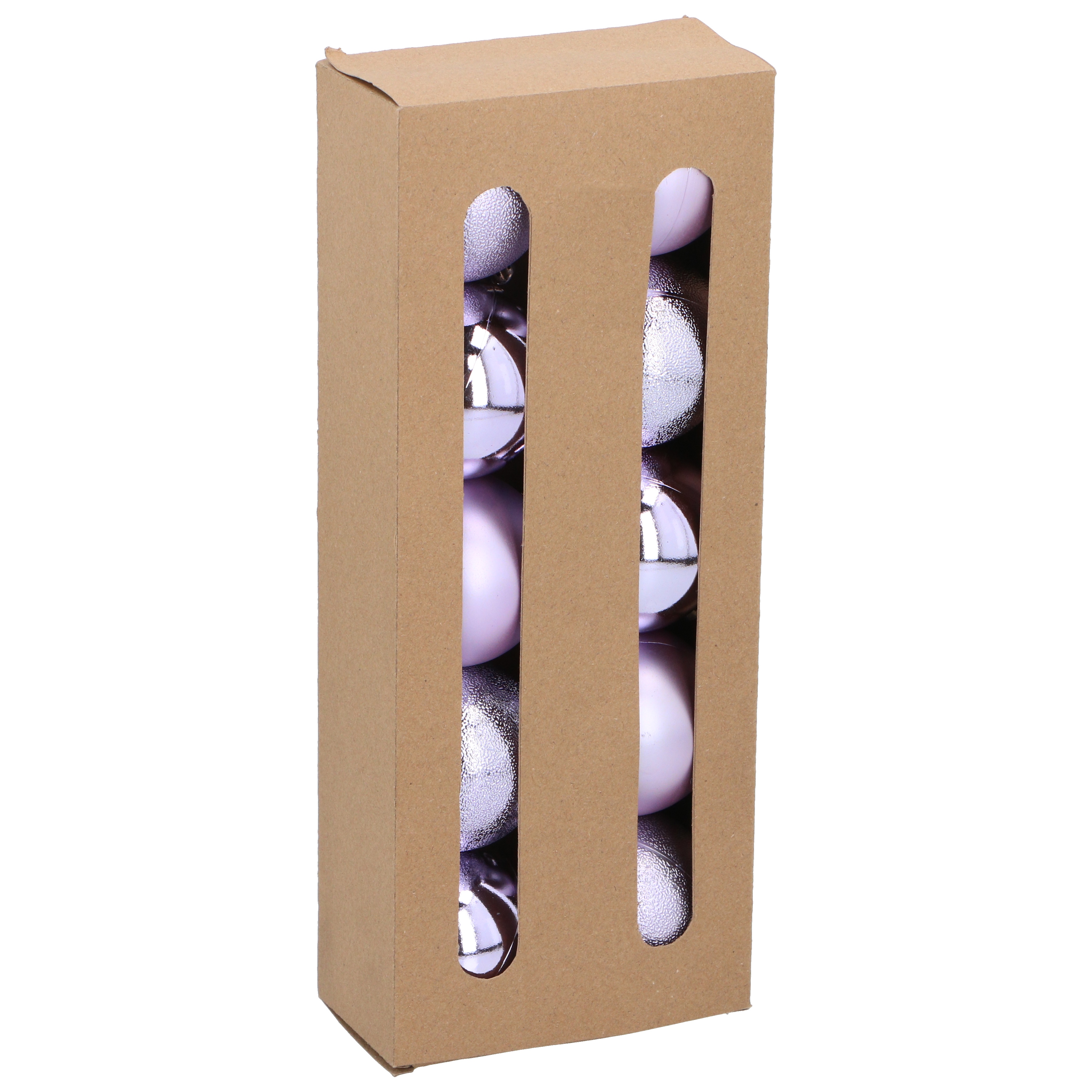 Arti Casa Kerstballenset 10 Stuks Lila