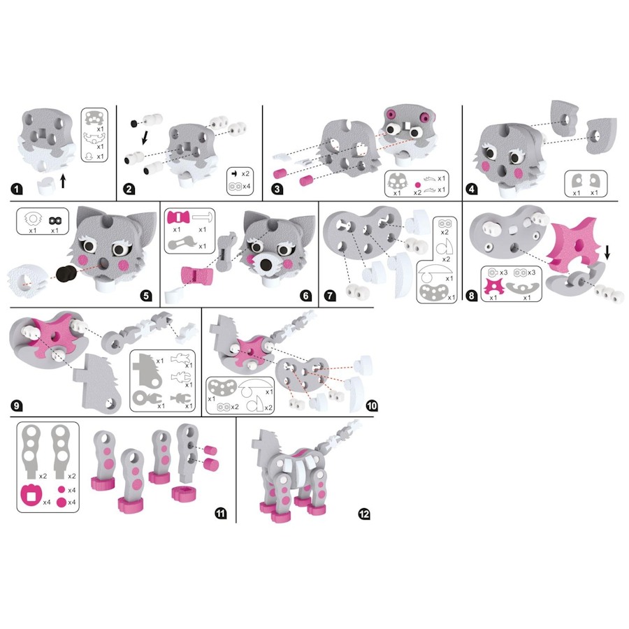Eddy Toys 3D Puzzel Kat 1