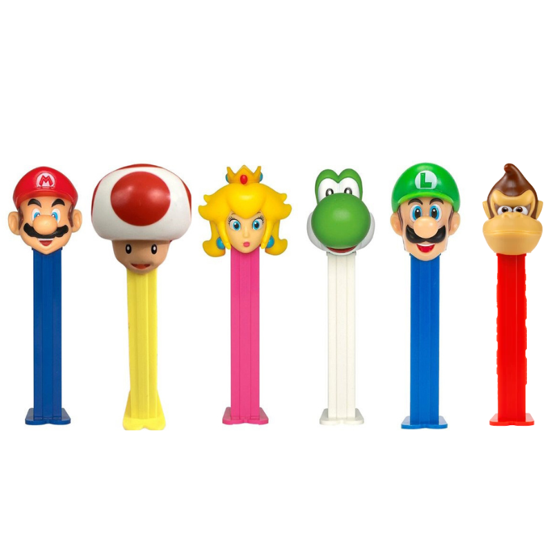 PEZ Super Mario Snoepdispenser 17 Gram