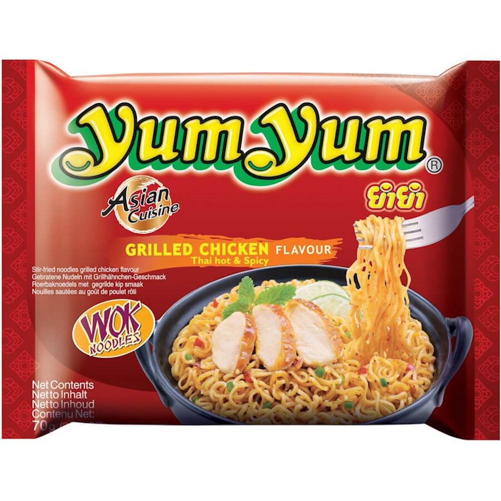 Yumyum Noedels Grilled Chicken