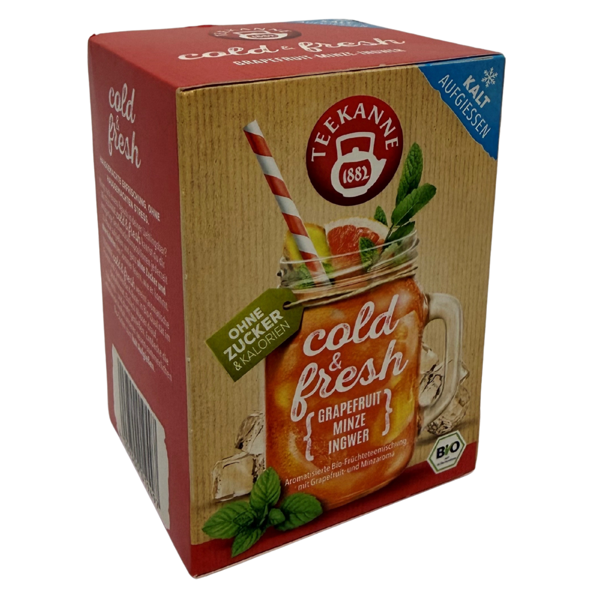 Teekanne Cold & Fresh Grapefruit, Munt & Gember (1)