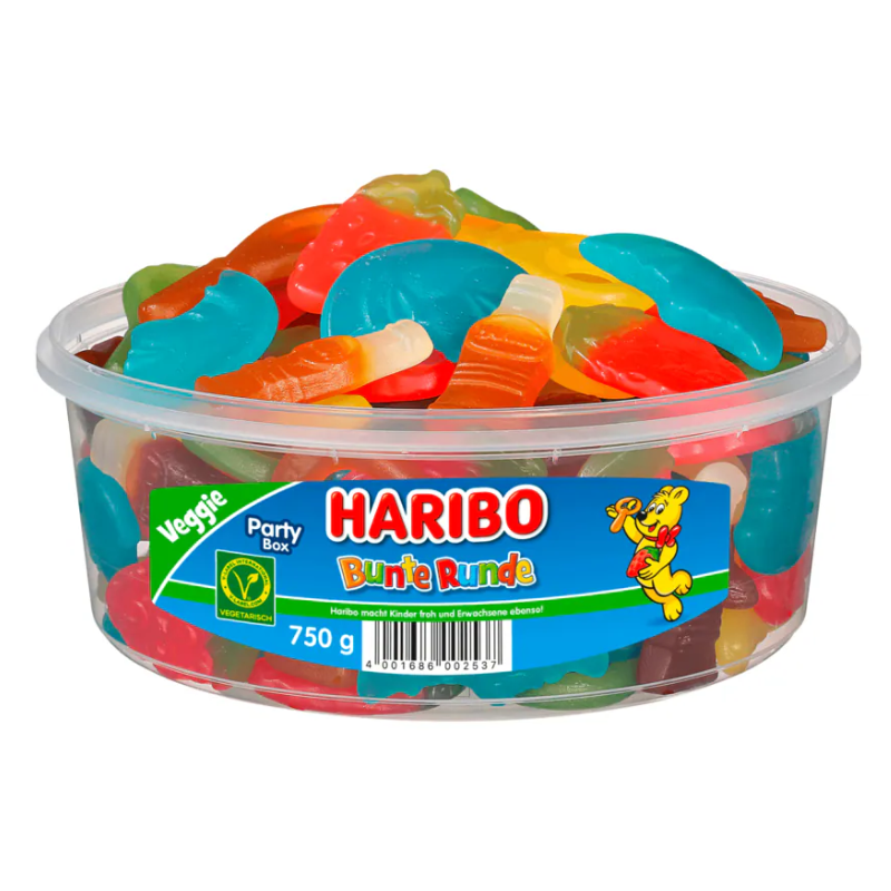 Haribo Bunte Runde 750 Gr