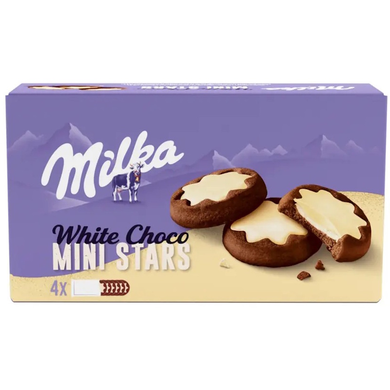Milka White Choco Mini Stars