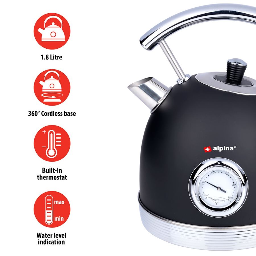 Alpina Waterkoker Retro 5