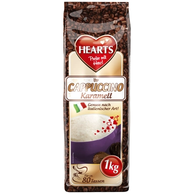Hearts Cappuccino Caramel