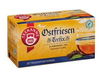 Teekanne Ostfriesen Teefix 20 Kopjes