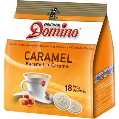 Domino Caramel 18 Koffiepads