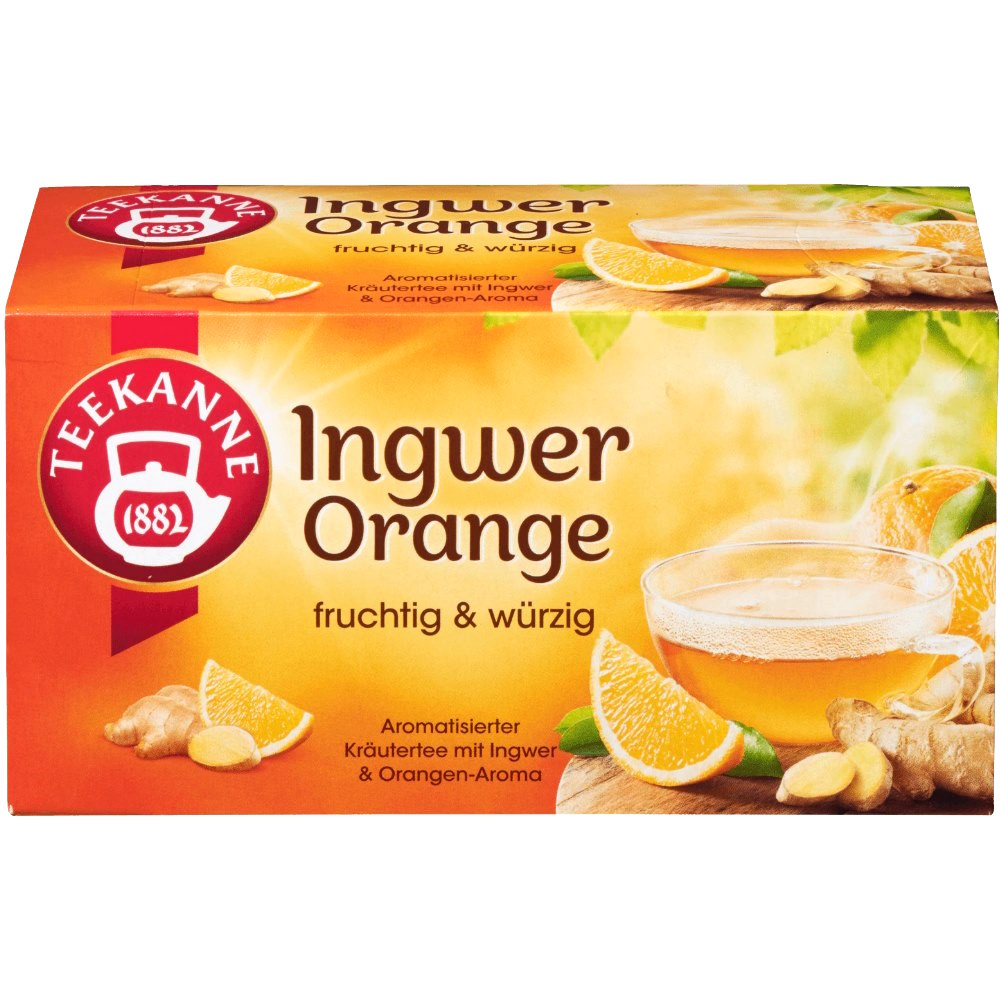 Teekanne Ingwer Orange