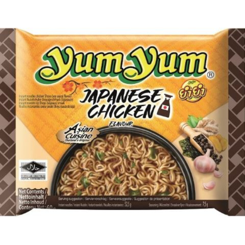 Yumyum Japanse Kip Teriyaki Noedels Zakje