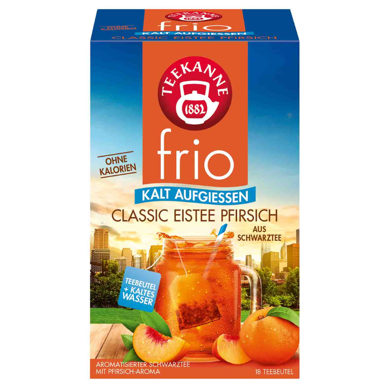 Teekanne Frio Classic Eistee Pfirsch