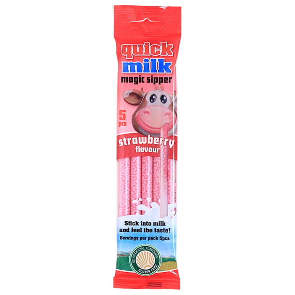 Quick Milk Magic Sipper Aardbei