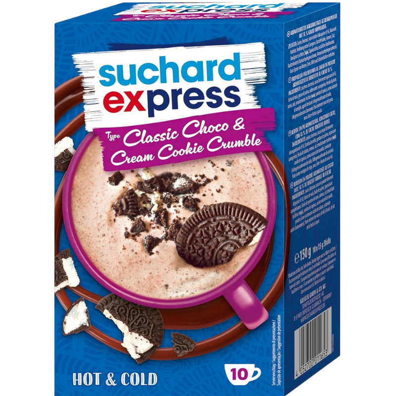 Suchard Express Classic Choco & Cream Cookie Crumble