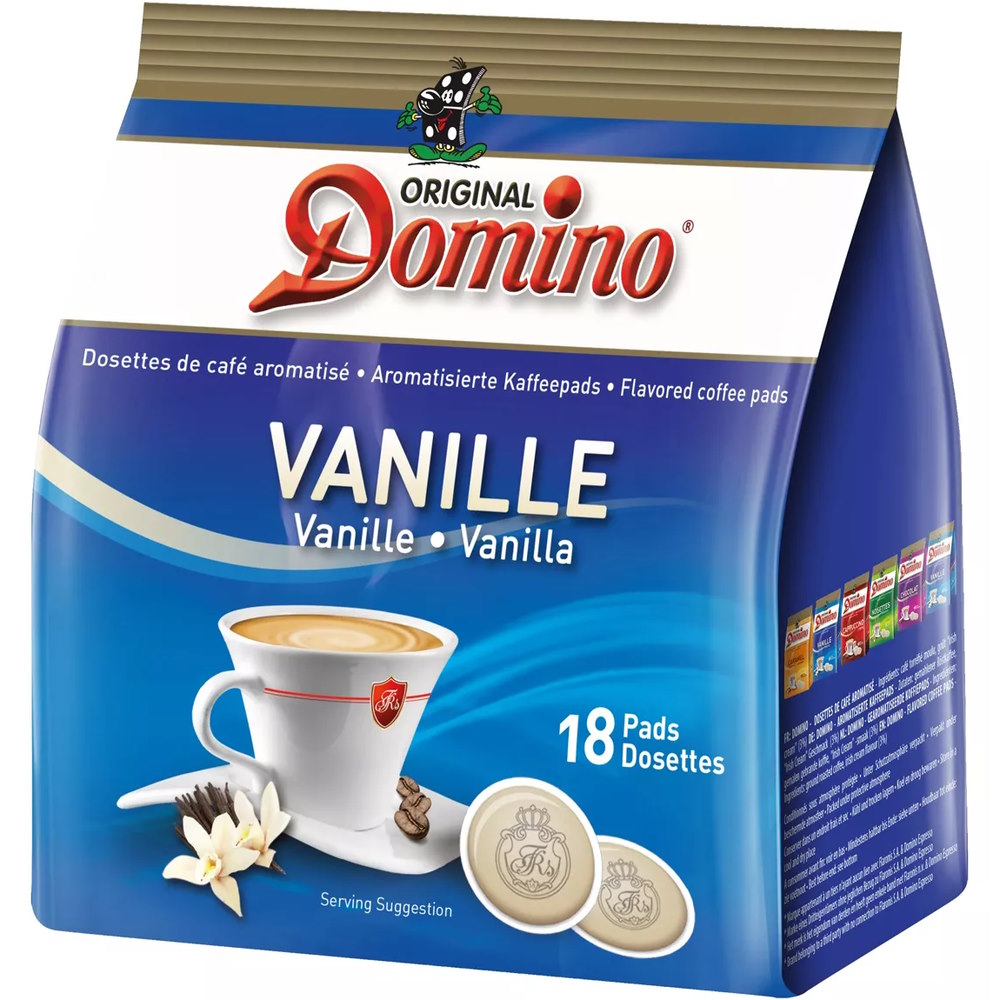 Domino Vanille 18 Koffiepads