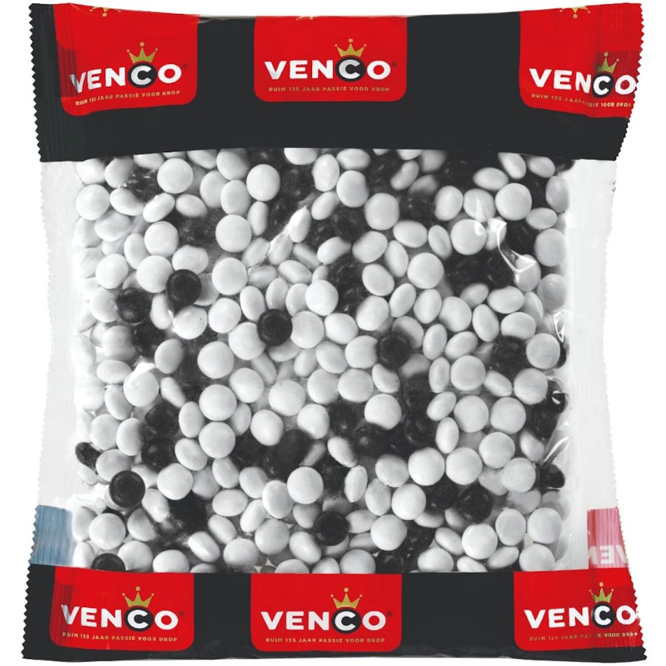 Venco Zwart Witjes