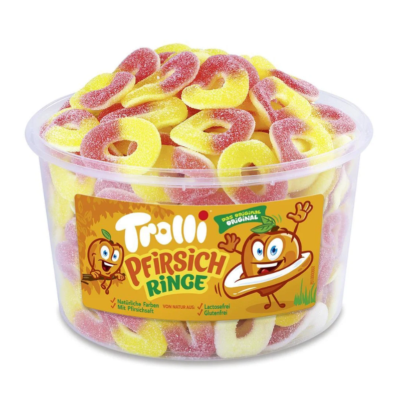 Trolli Perzikringen Silo