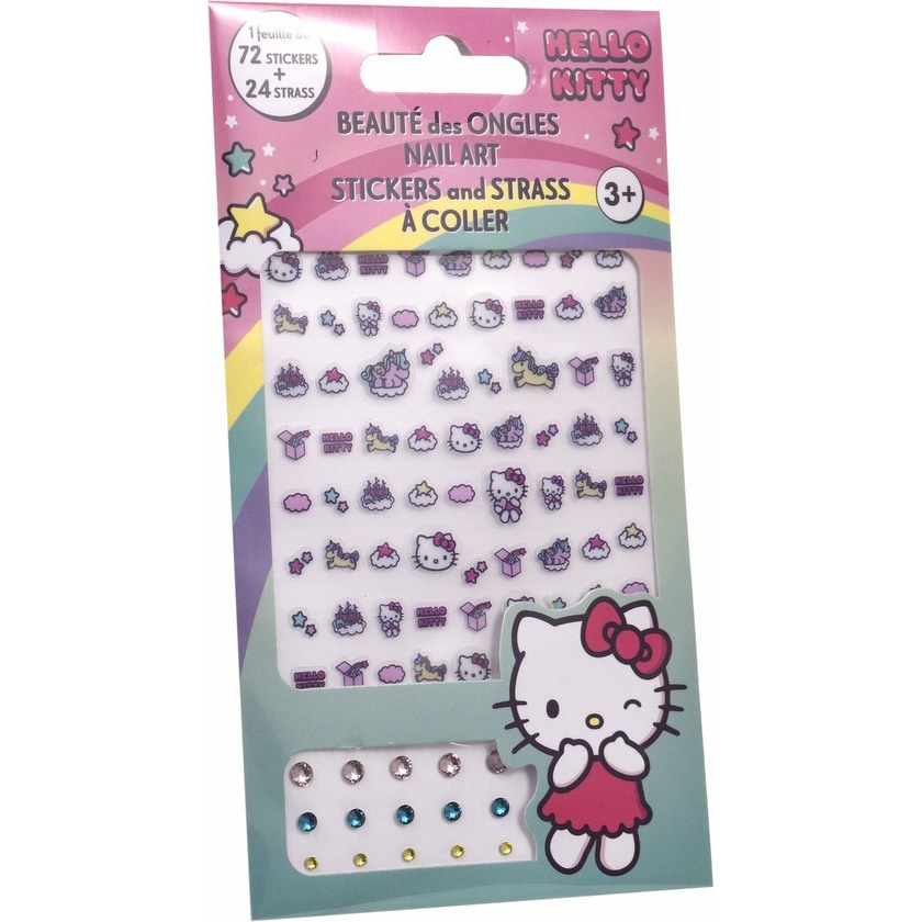 Hello Kitty Nailart