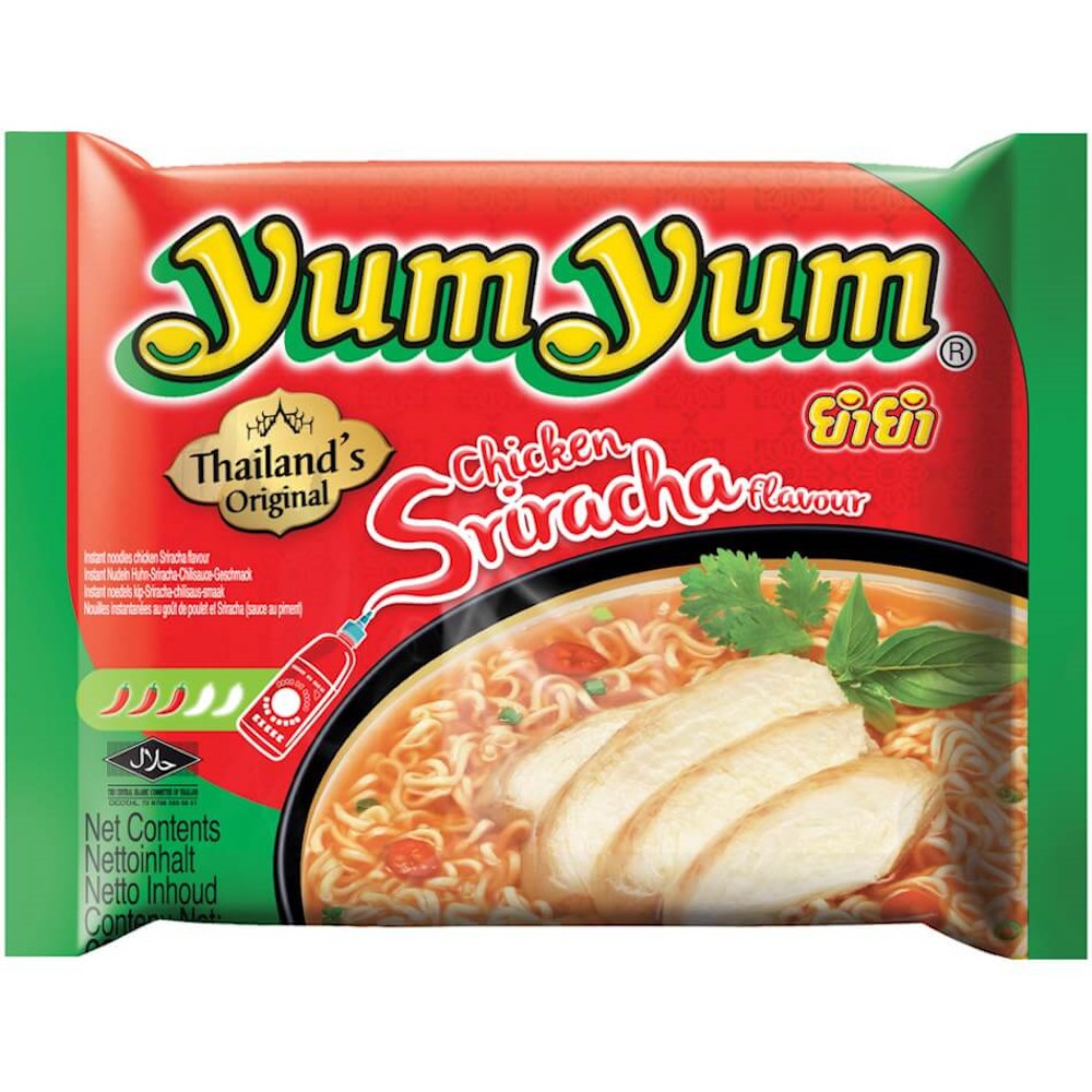 Yumyum Noedels Chicken Sriracha