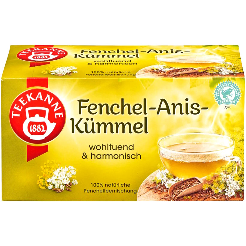 Teekanne Fenchel Anis Kuemmel