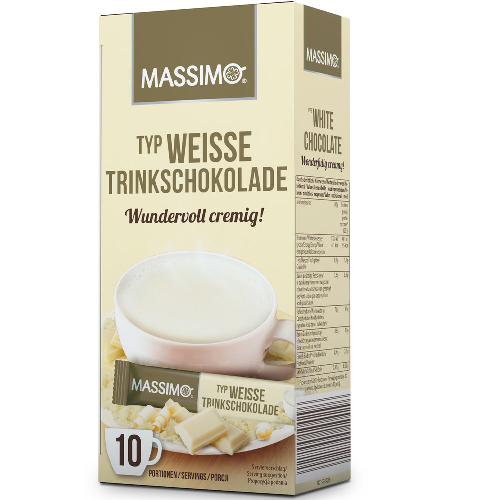 Massimo Weisse Trinkschokolade