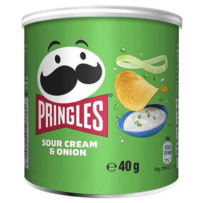 Pringles Sour Cream Onion 40G