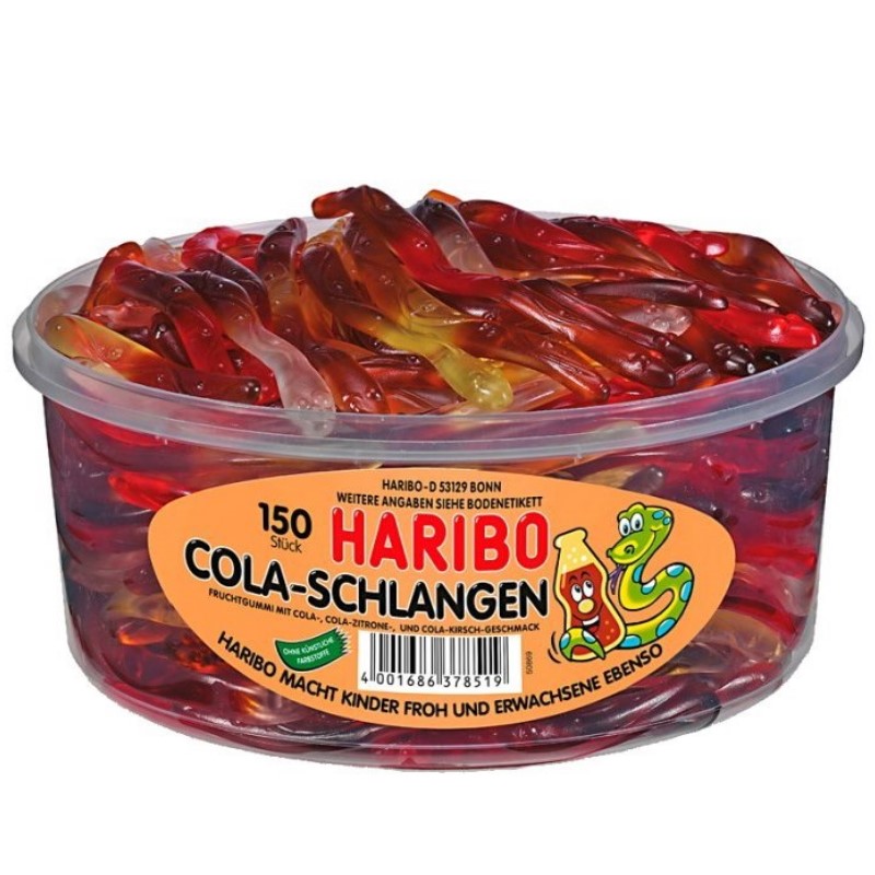 Haribo Cola Schlangen