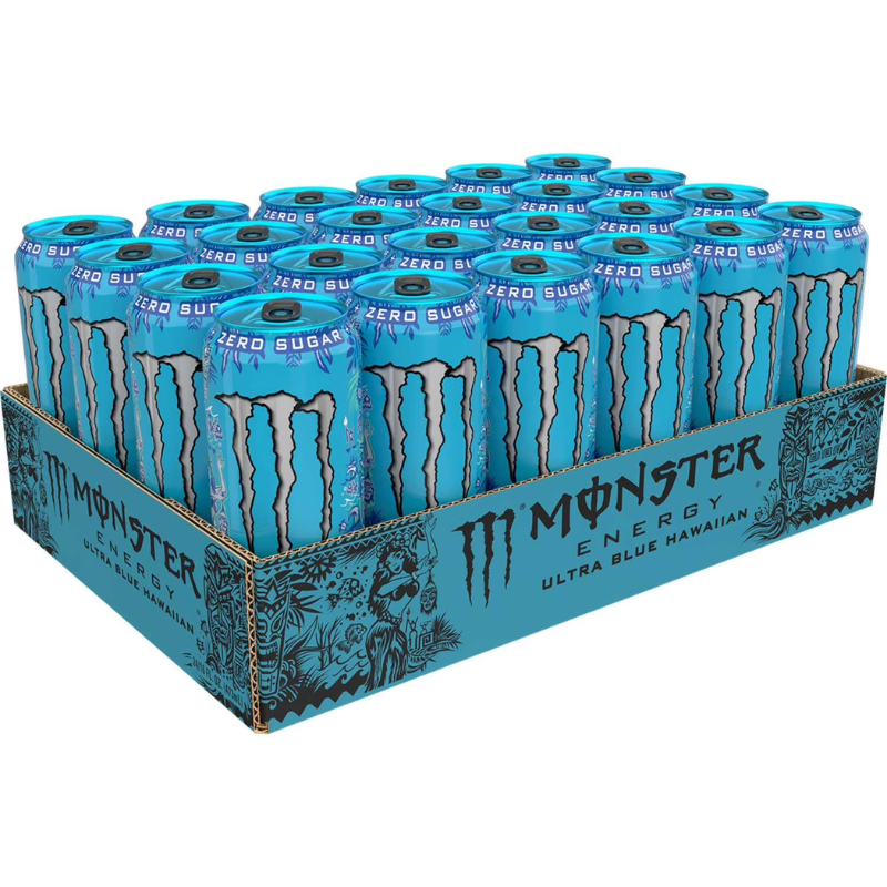 Monster Energy Blue Hawaiian Tray 24