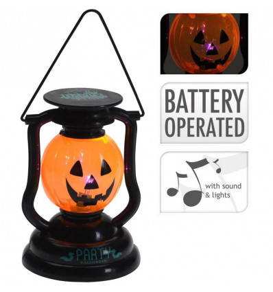 Lantaarn Halloween Pompoen Led