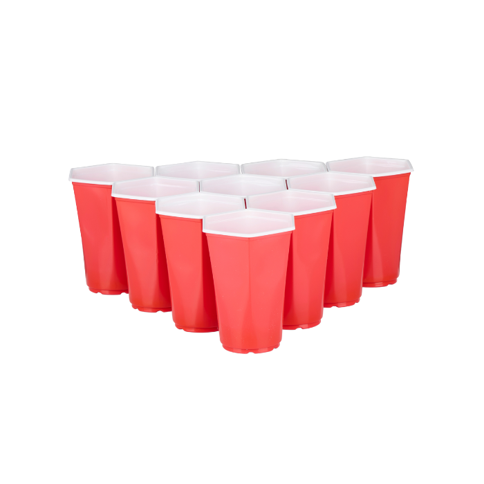 Beer Pong Hexagon 4