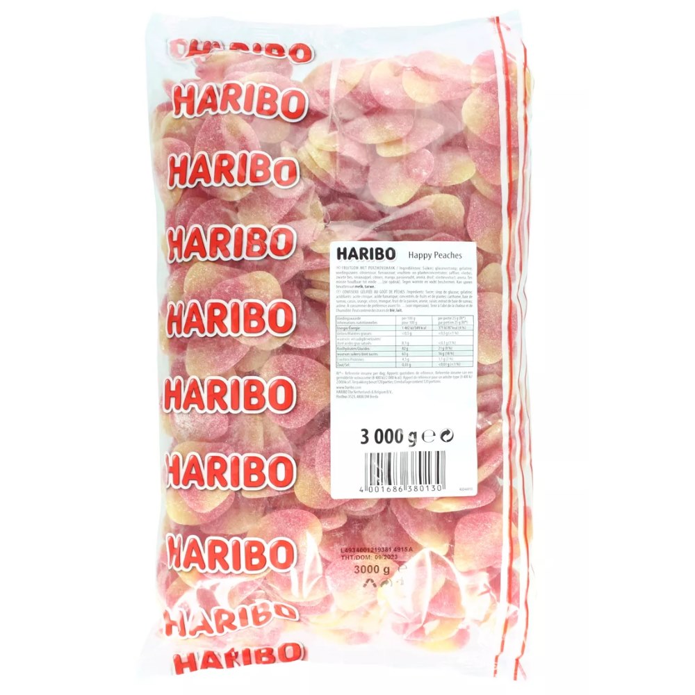 Haribo Perziken 3 Kg