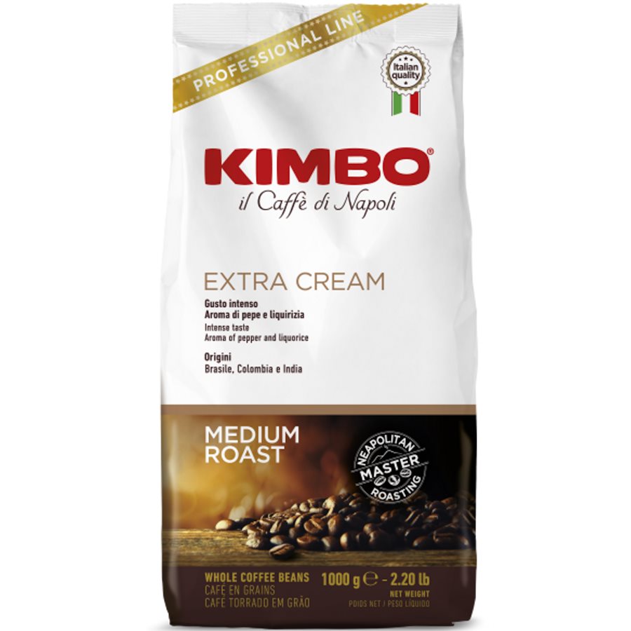 Kimbo Extra Cream Koffiebonen