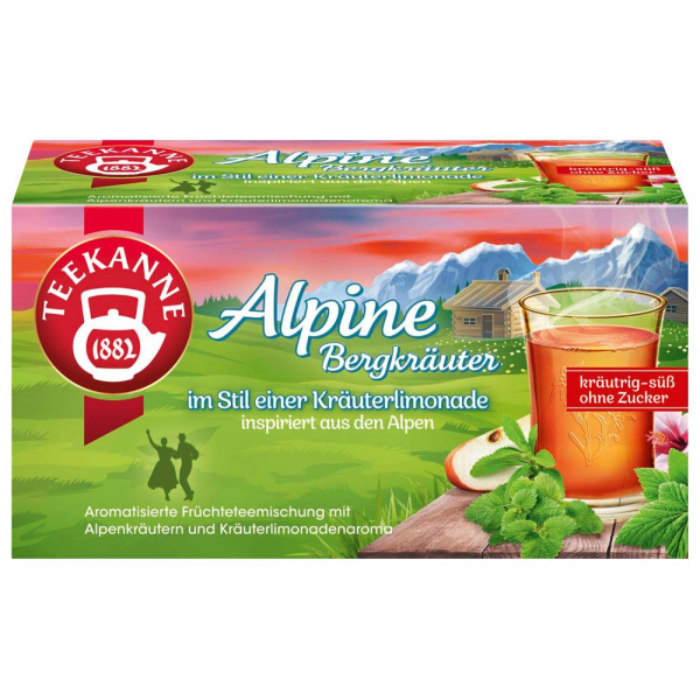 Teekanne Alpine Bergkrauter