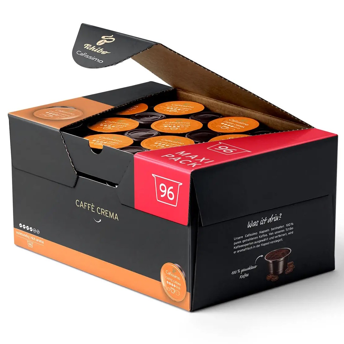 Tchibo Cafissimo Caffe Crema Rich Aroma 96St