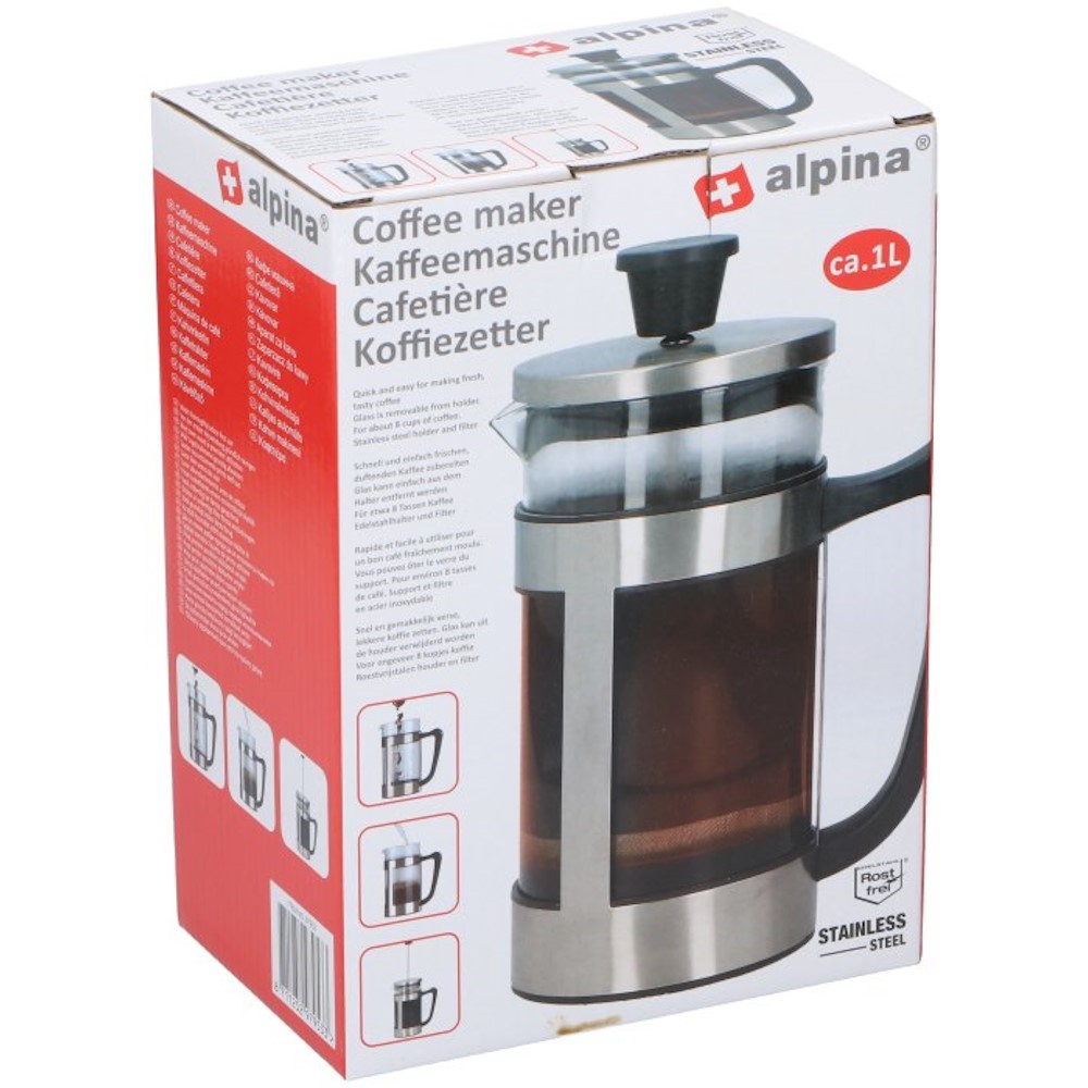 Alpina Koffiezetter Cafetière 1L