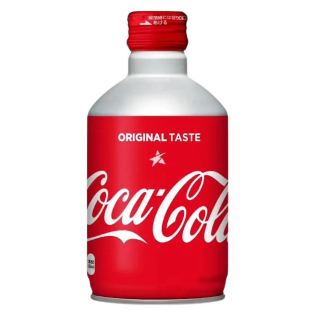 Coca Cola 300 Ml Metalen Flesje Japan