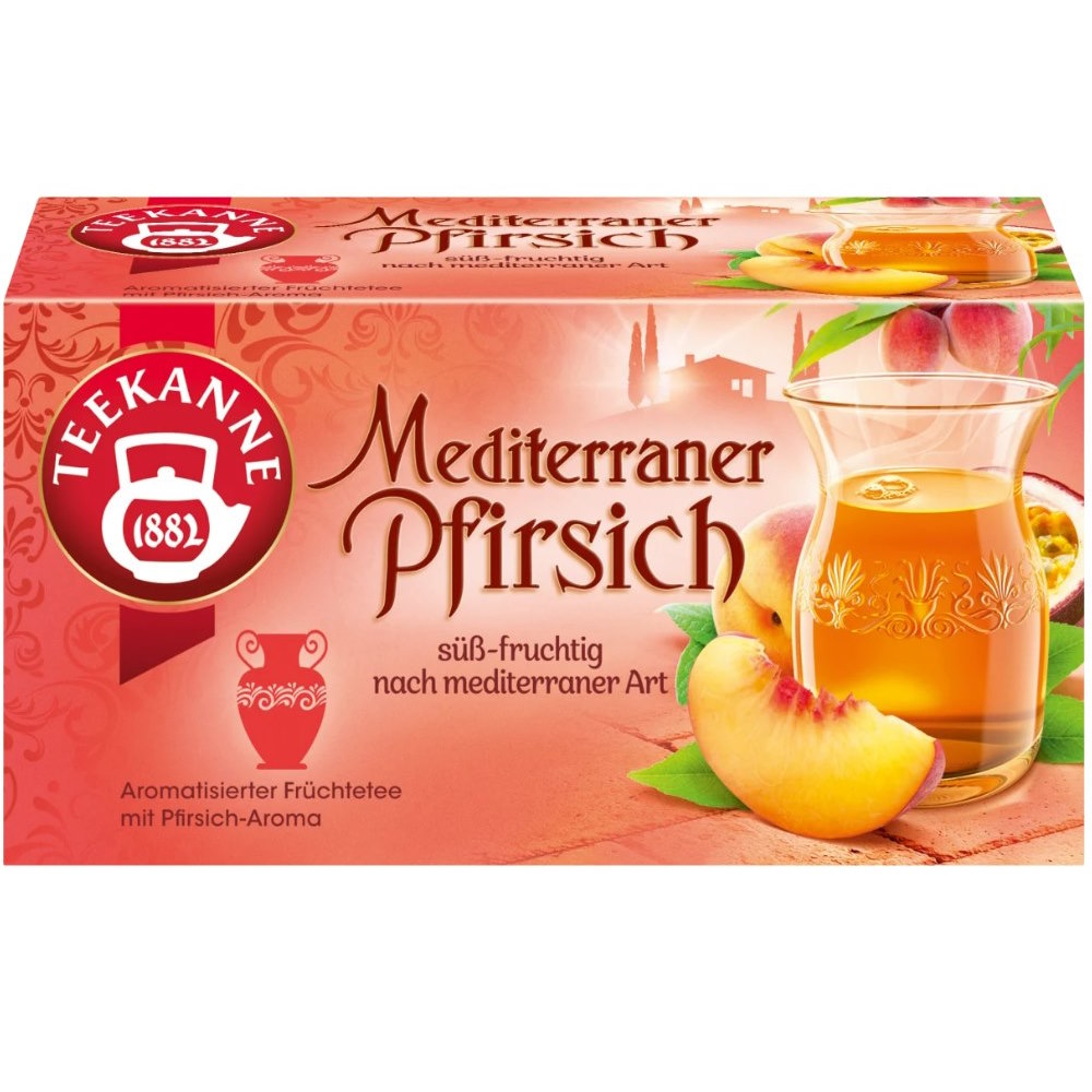 Teekanne Mediterraner Pfirsch