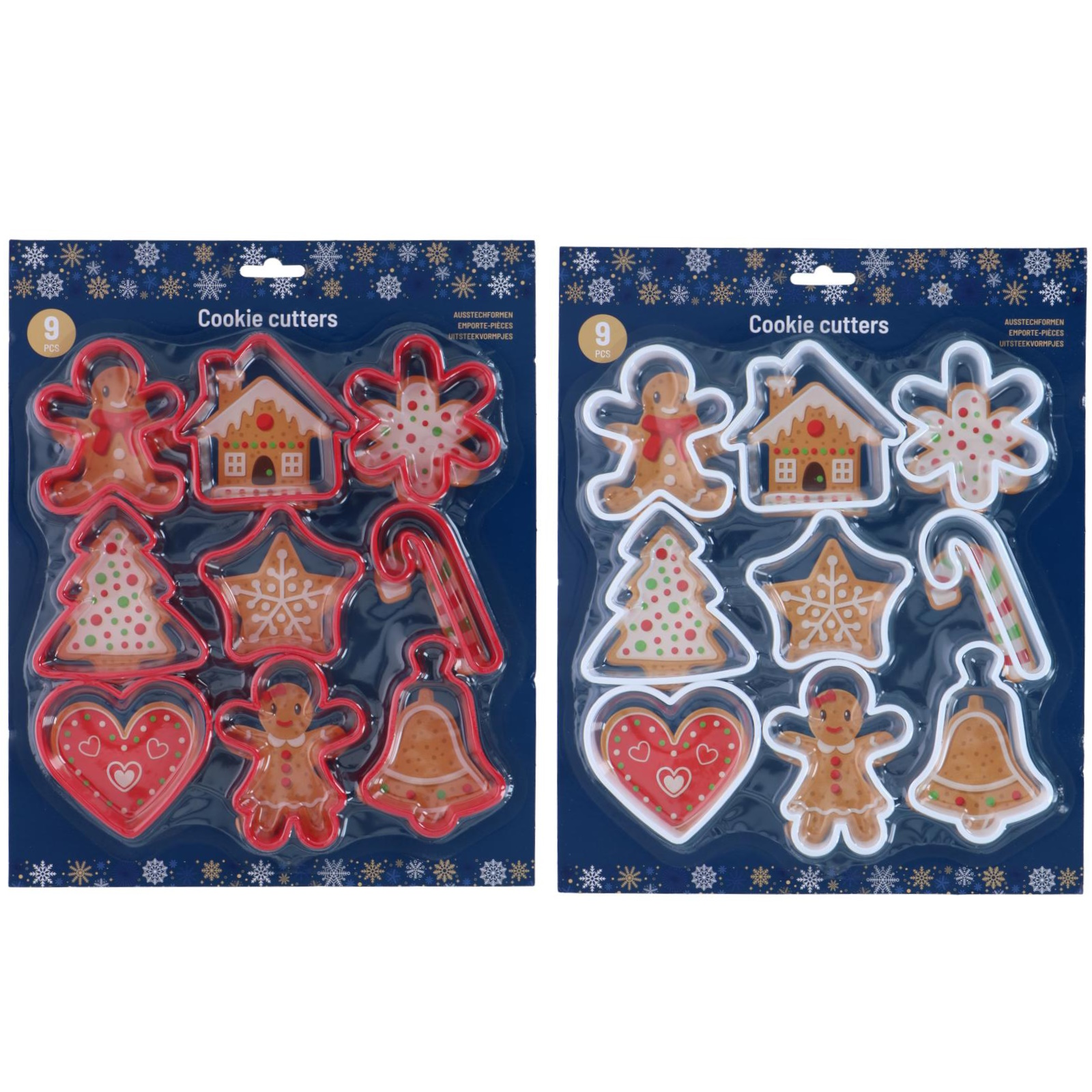 Uitsteekvormen Kerst