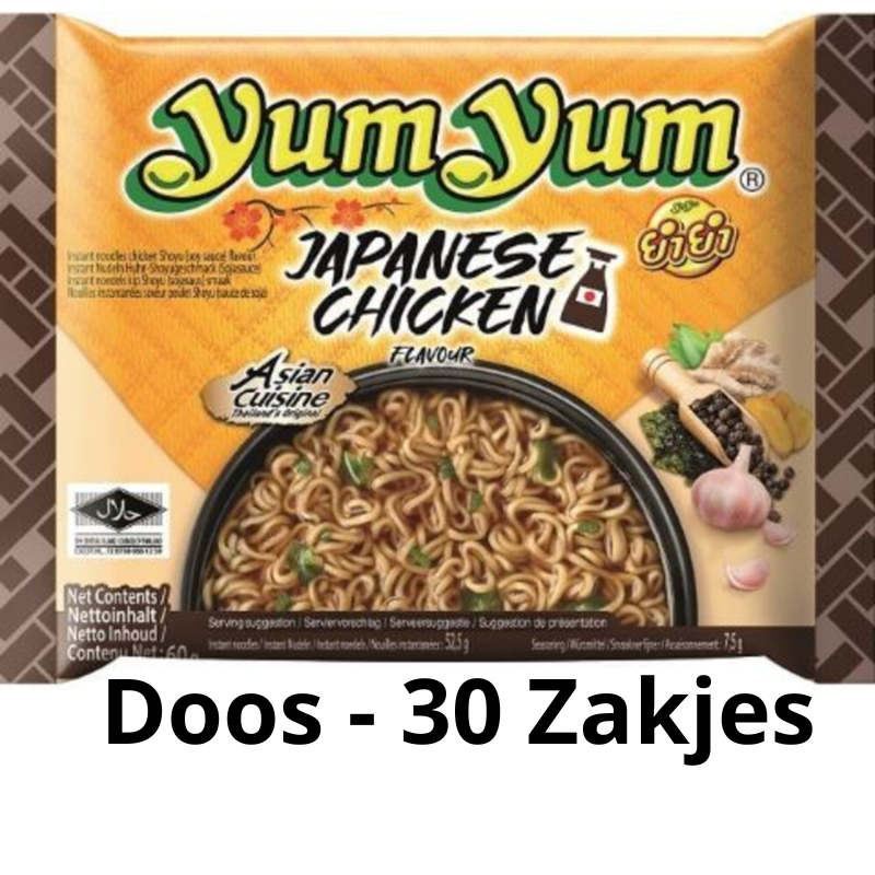 Yumyum Japanse Kip Teriyaki Noedels Doos
