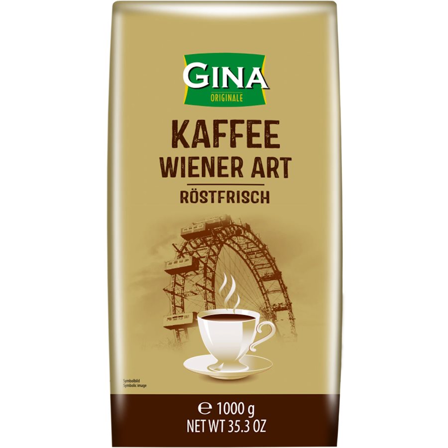 Gina Kaffee Wiener Art Koffiebonen