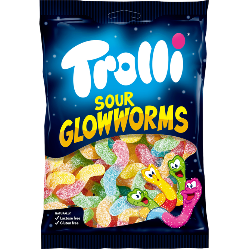 Trolli Zure Gloeiwormen 1 Kg