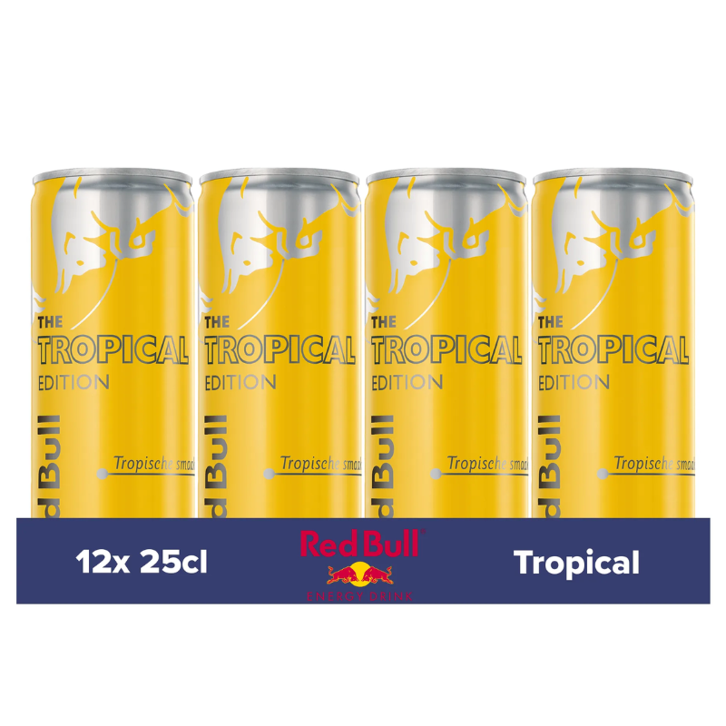 Red Bull Tropical Edition Tray 12