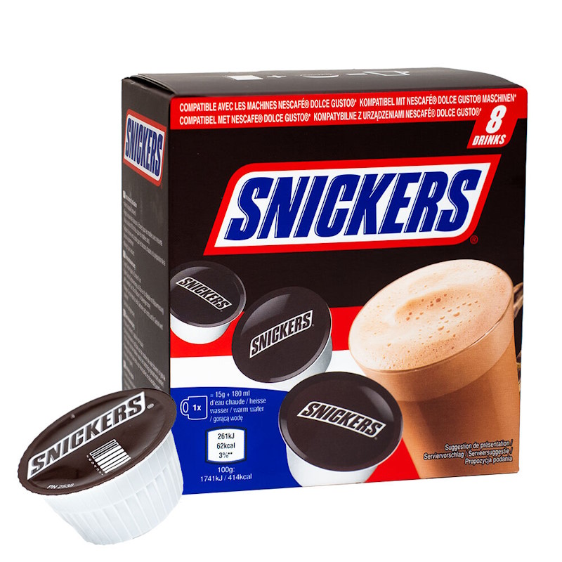Snickers Warme Chocolade Drank