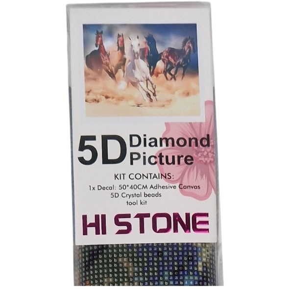 Hi Stone 5D Diamond Painting Paarden