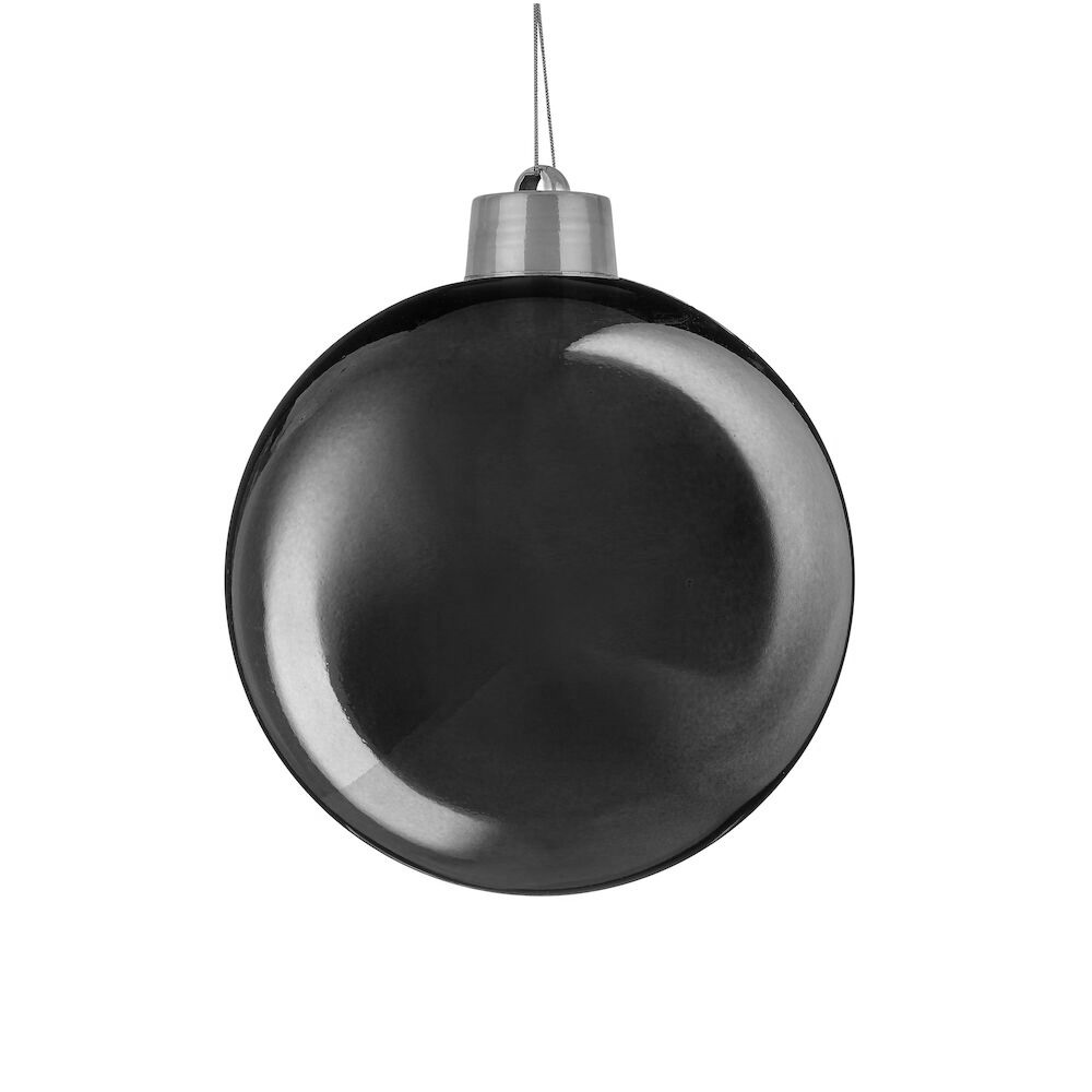 House Of Seasons Decoratieve Kerstbal Zwart